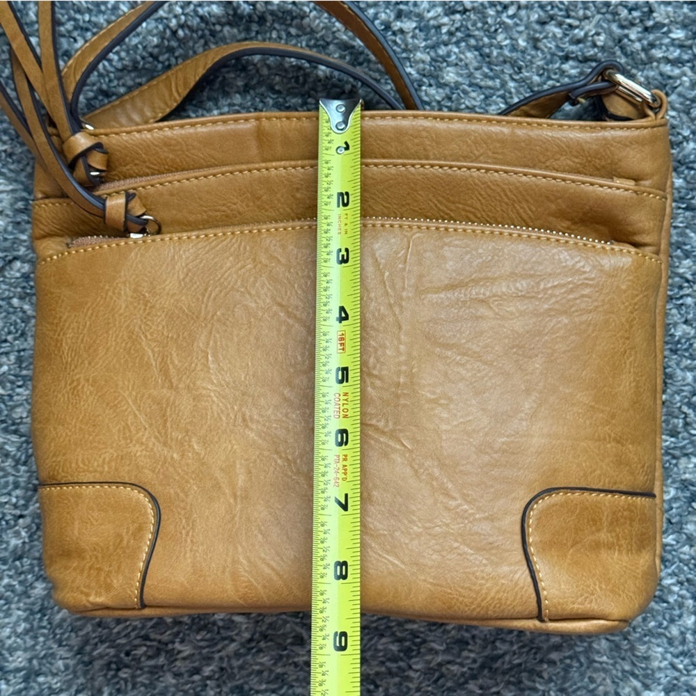 Tan Shoulder Crossbody Bag - Picture 11 of 11